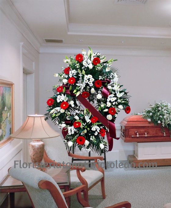 Envío Urgente de Coronas de Flores para Funeral